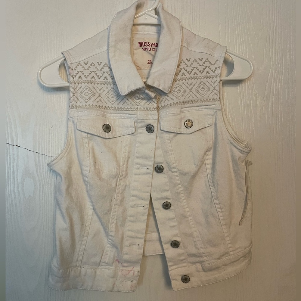 Mossimo Medium Denim Vest